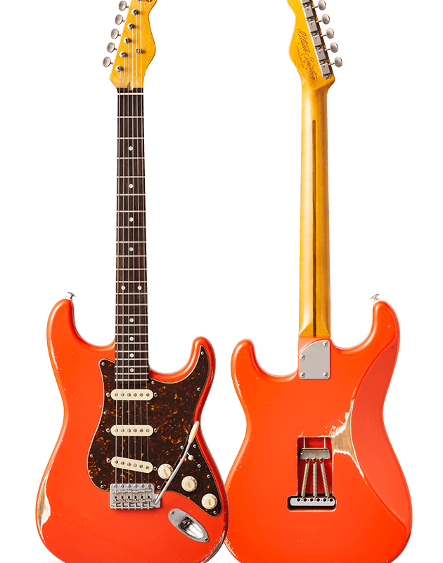 TRAD MASTER SERIES SIGMA-SSS Fiesta Red Heavy Aged