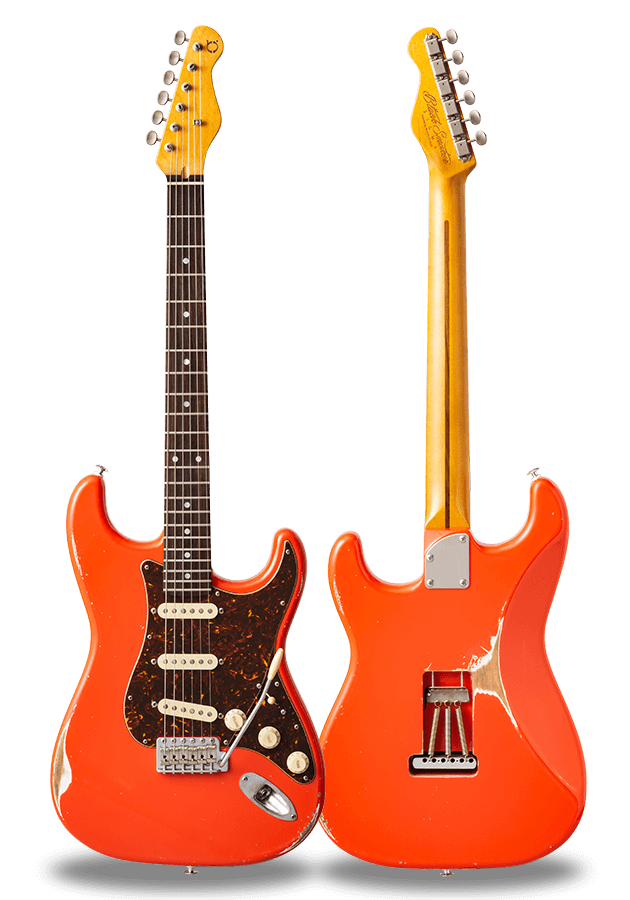 TRAD MASTER SERIES SIGMA-SSS Fiesta Red Heavy Aged