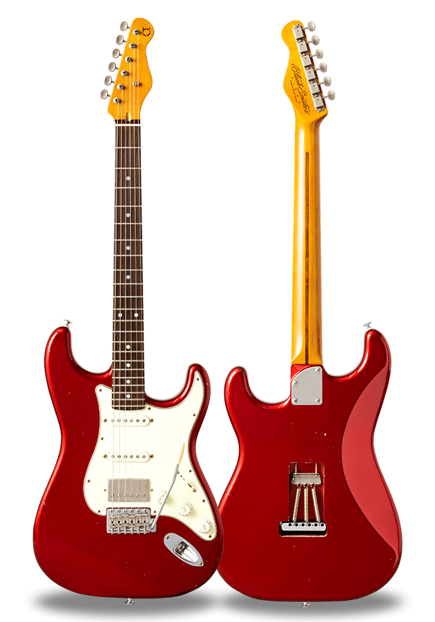TRAD MASTER SERIES SIGMA-SSH Candy Apple Red Light Aged