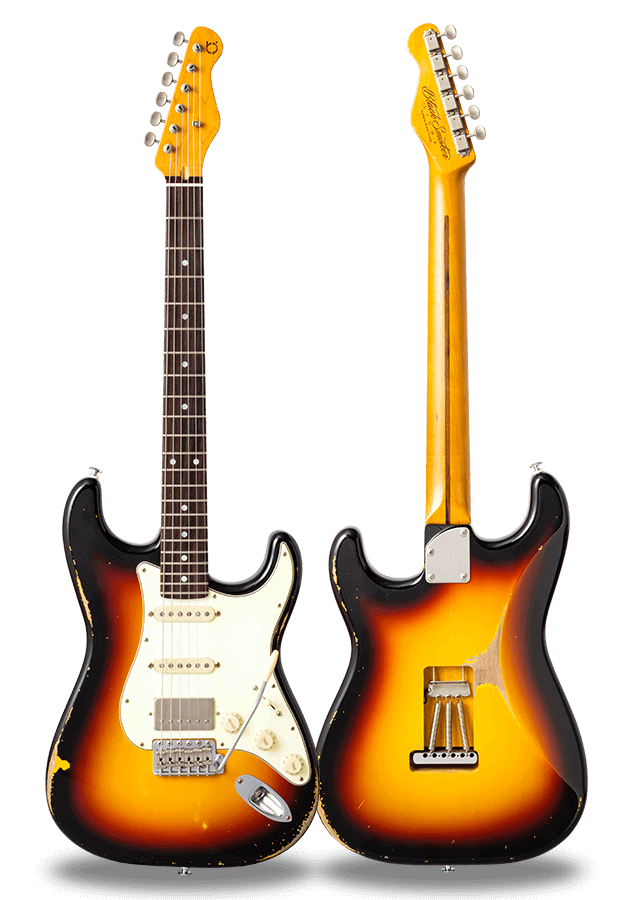TRAD MASTER SERIES SIGMA-SSH 3 Tone Sunburst Heavy Aged