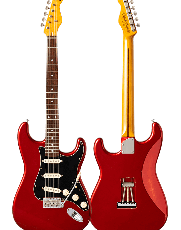 TRAD MASTER SERIES SIGMA-SSS Candy Apple Red Light Aged