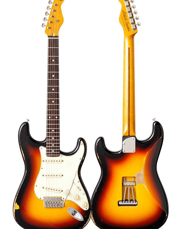 TRAD MASTER SERIES SIGMA-SSS 3 Tone Sunburst Heavy Aged