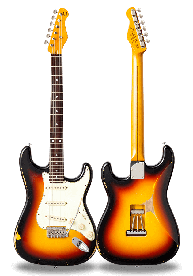 TRAD MASTER SERIES SIGMA-SSS 3 Tone Sunburst Heavy Aged