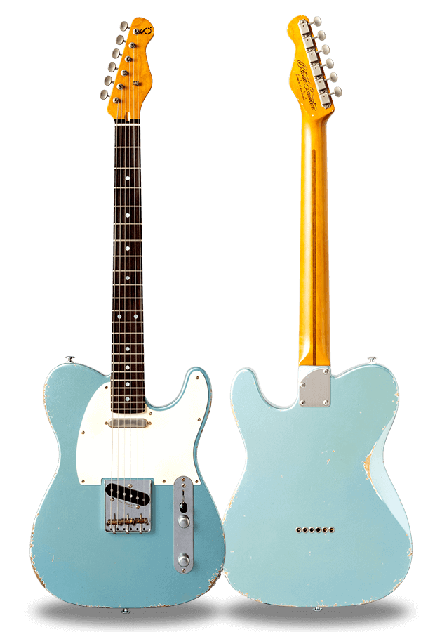 TRAD MASTER SERIES DELTA-S Ice Blue Metallic Heavy Aged