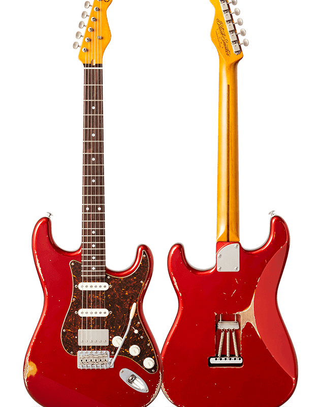 TRAD MASTER SERIES SIGMA-SSH Candy Apple Red Heavy Aged