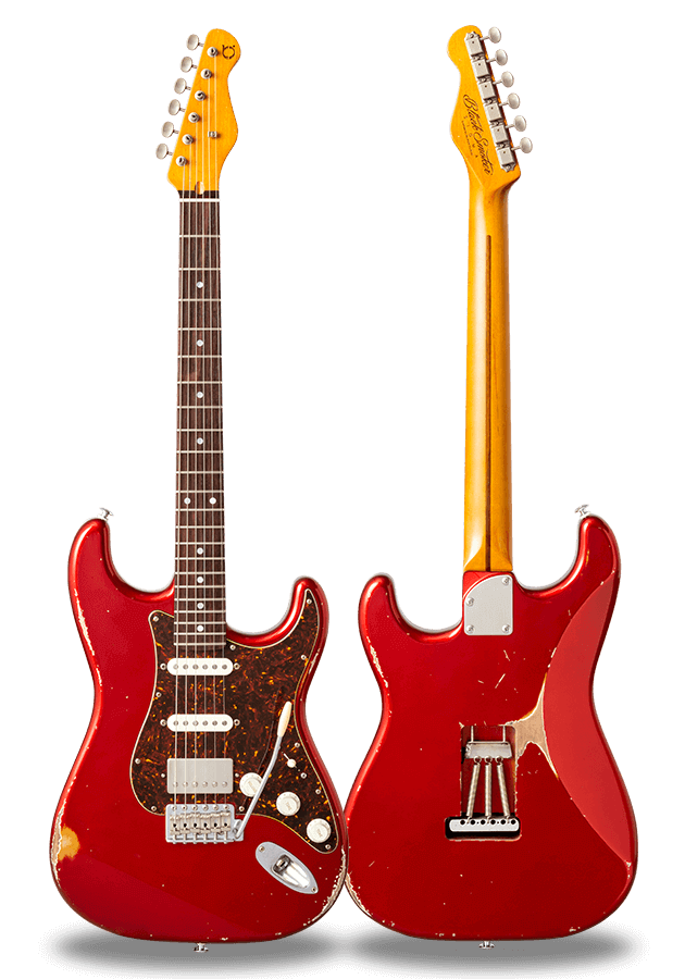 TRAD MASTER SERIES SIGMA-SSH Candy Apple Red Heavy Aged