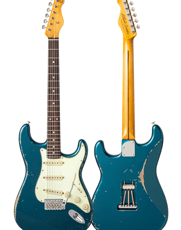 TRAD MASTER SERIES SIGMA-SSS Ocean Turquoise Metallic Heavy Aged