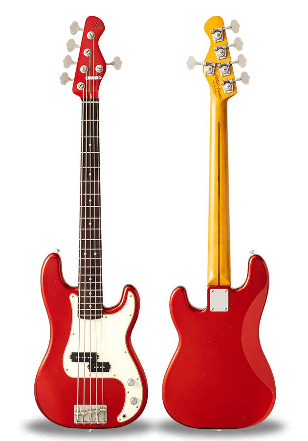 TRAD MASTER SERIES BETA-P5C Candy Apple Red Light Aged