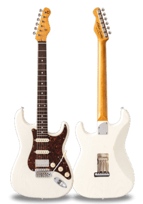 TRAD MASTER SERIES SIGMA-SSH White Blonde Medium Aged Birdseye Maple on Macassar Ebony Neck