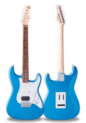 STANDARD SERIES SIGMA-SSH Lake Pracid Blue Curly Maple on Kingwood Neck