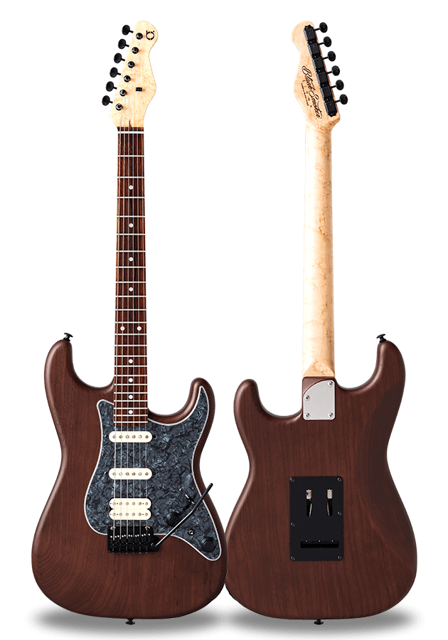STANDARD SERIES SIGMA-SSH Walnut（Open Pore Matte）Birdseye Maple on Cocobolo Neck