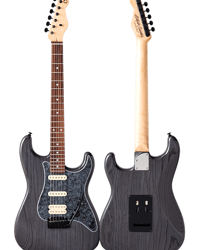 STANDARD SERIES SIGMA-SSH Trans Black Curly Maple on Kingwood Neck