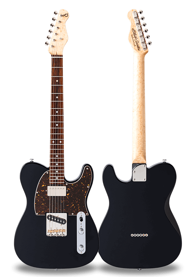 STANDARD SERIES DELTA-SH Black Birdseye Maple on Cocobolo Neck