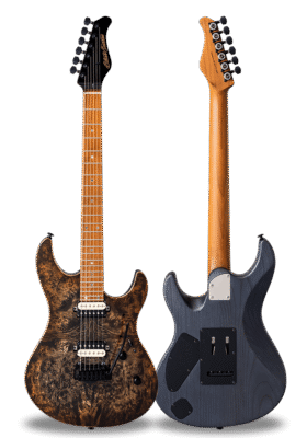 FUTURA-S HH Canyon Burst / Ash Back Marble wood Top Body