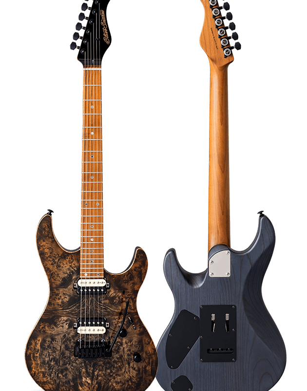 FUTURA-S HH Canyon Burst / Ash Back Marble wood Top Body