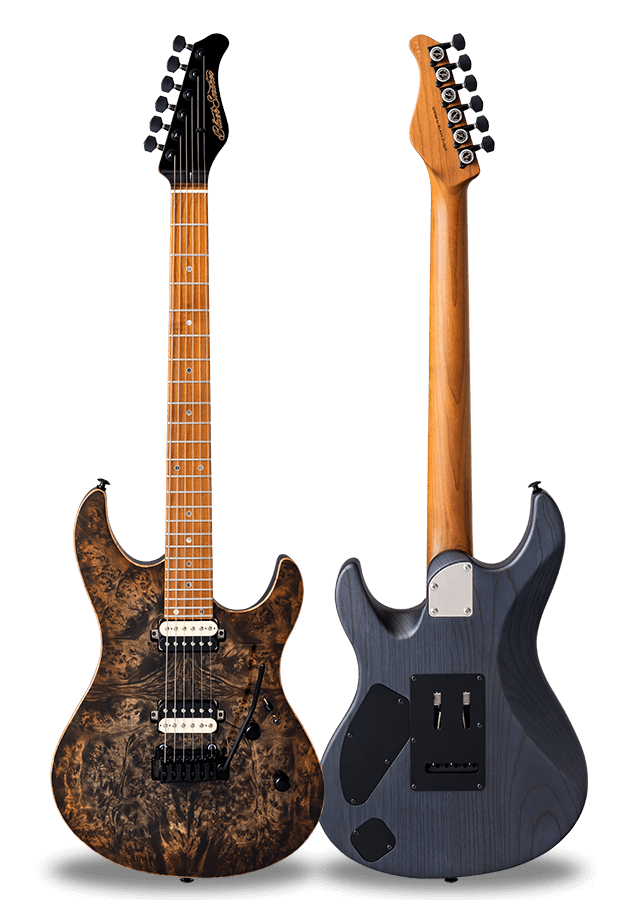 FUTURA-S HH Canyon Burst / Ash Back Marble wood Top Body