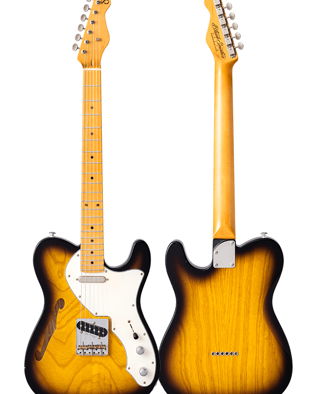 TRAD MASTER SERIES DELTA-C 2-Tone Sunburst Light Aged