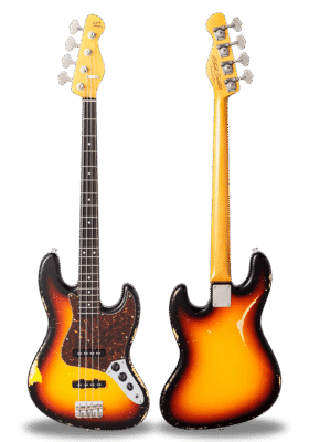 TRAD MASTER SERIES BETA-J4 3 Tone Sunburst Heavy Aged