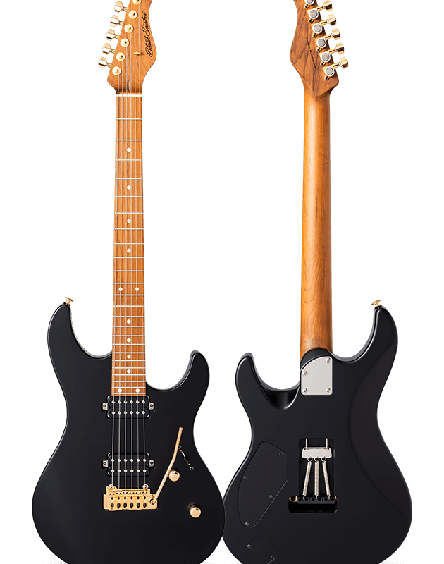 FUTURA-S HH Matte Black / Alder Body Roasted Maple Fingerboard