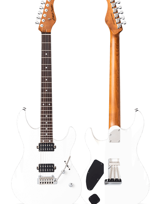 FUTURA-S HH Matte Pearl White / Alder Body Rosewood Fingerboard