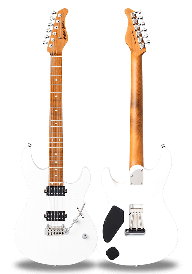 FUTURA-S HH Matte Pearl White / Alder Body Roasted Maple Fingerboard