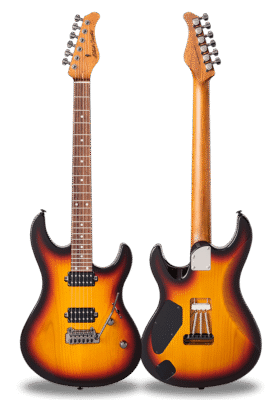 FUTURA-S HH 3 Tone Sunburst / Alder Body Rosewood Fingerboard