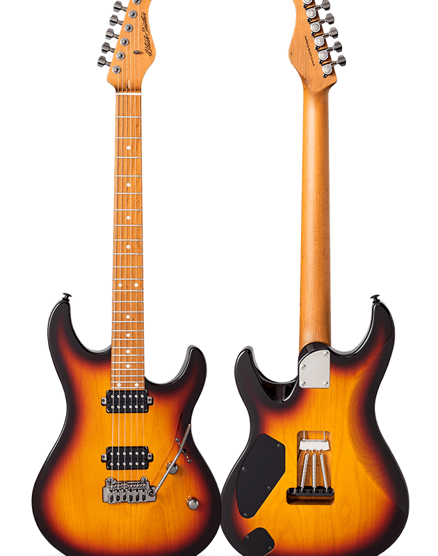 FUTURA-S HH 3 Tone Sunburst / Alder Body Roasted Maple Fingerboard