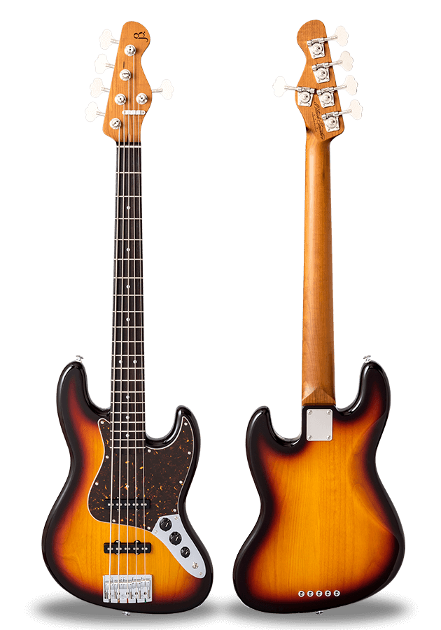 STANDARD SERIES BETA-J5 3 Tone Sunburst / Roasted Maple Neck