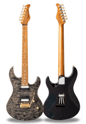 FUTURA-S HH LTD Black Sand / Fiji Mahogany Back AAAAA Quilted Maple Top Body