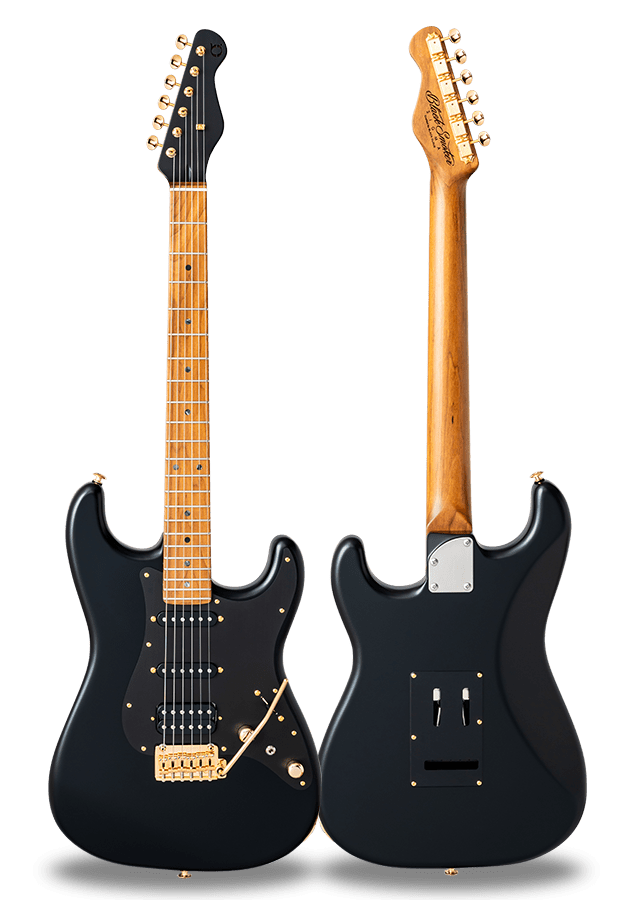 STANDARD SERIES SIGMA-SSH Matte Black Roasted Maple Neck