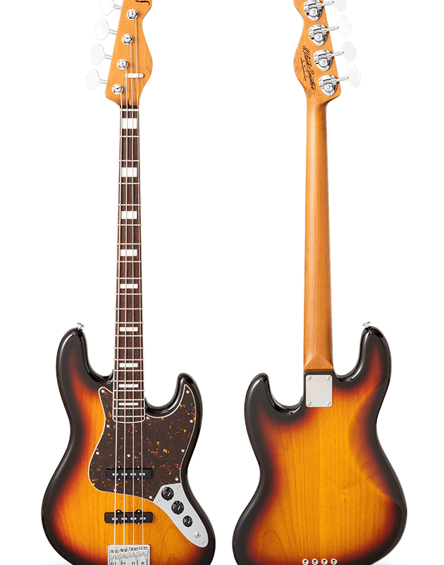 STANDARD SERIES BETA-J4RB 3 Tone Sunburst Roasted Maple Neck